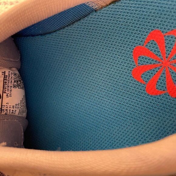 Mint Condition NIKE AIR ZOOM PEGASUS 36 JDI Running Mens 13 US 47.5 EUR Light Bl - Picture 9 of 13